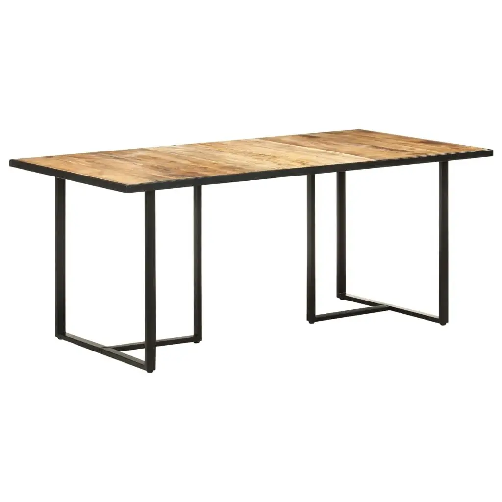 Dining Table 180 cm Rough Mango Wood 320695