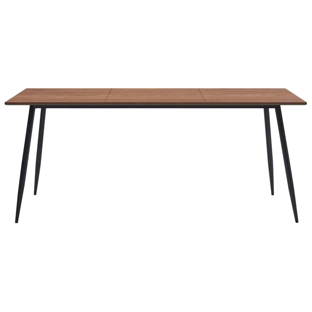 Dining Table Brown 200x100x75 cm MDF 281569