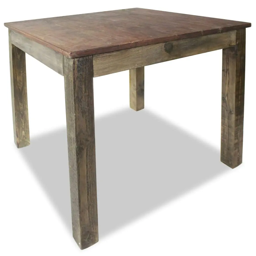 Dining Table Solid Reclaimed Wood 82x80x76 cm 244495