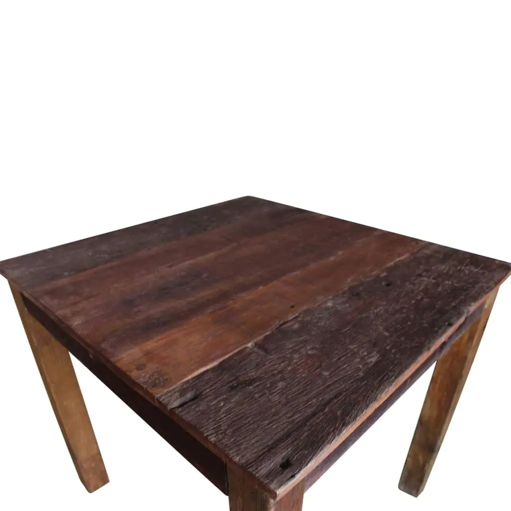 Dining Table Solid Reclaimed Wood 82x80x76 cm 244495