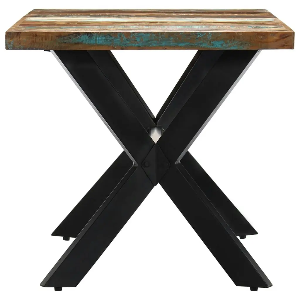 Dining Table 140x70x75 cm Solid Reclaimed Wood 247439