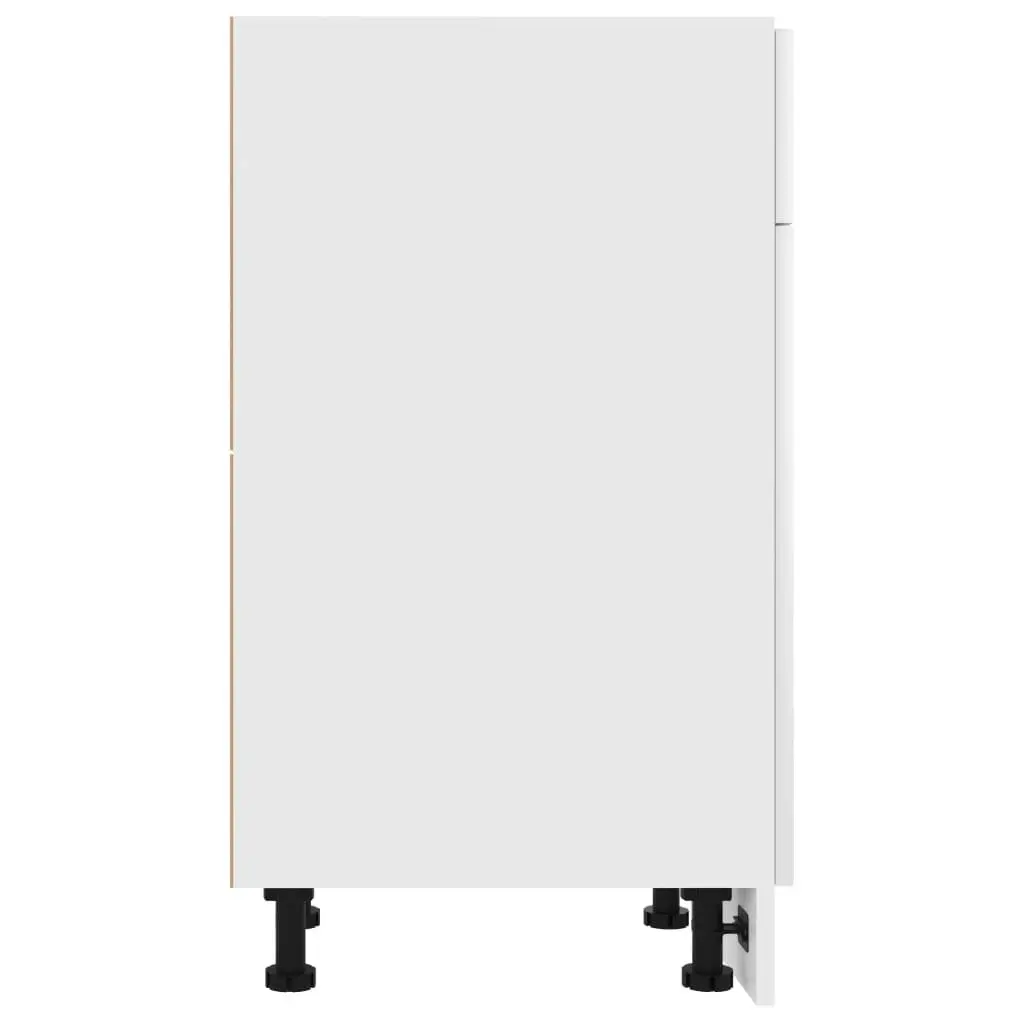 Drawer Bottom Cabinet White 40x46x81.5 cm Engineered Wood 801212