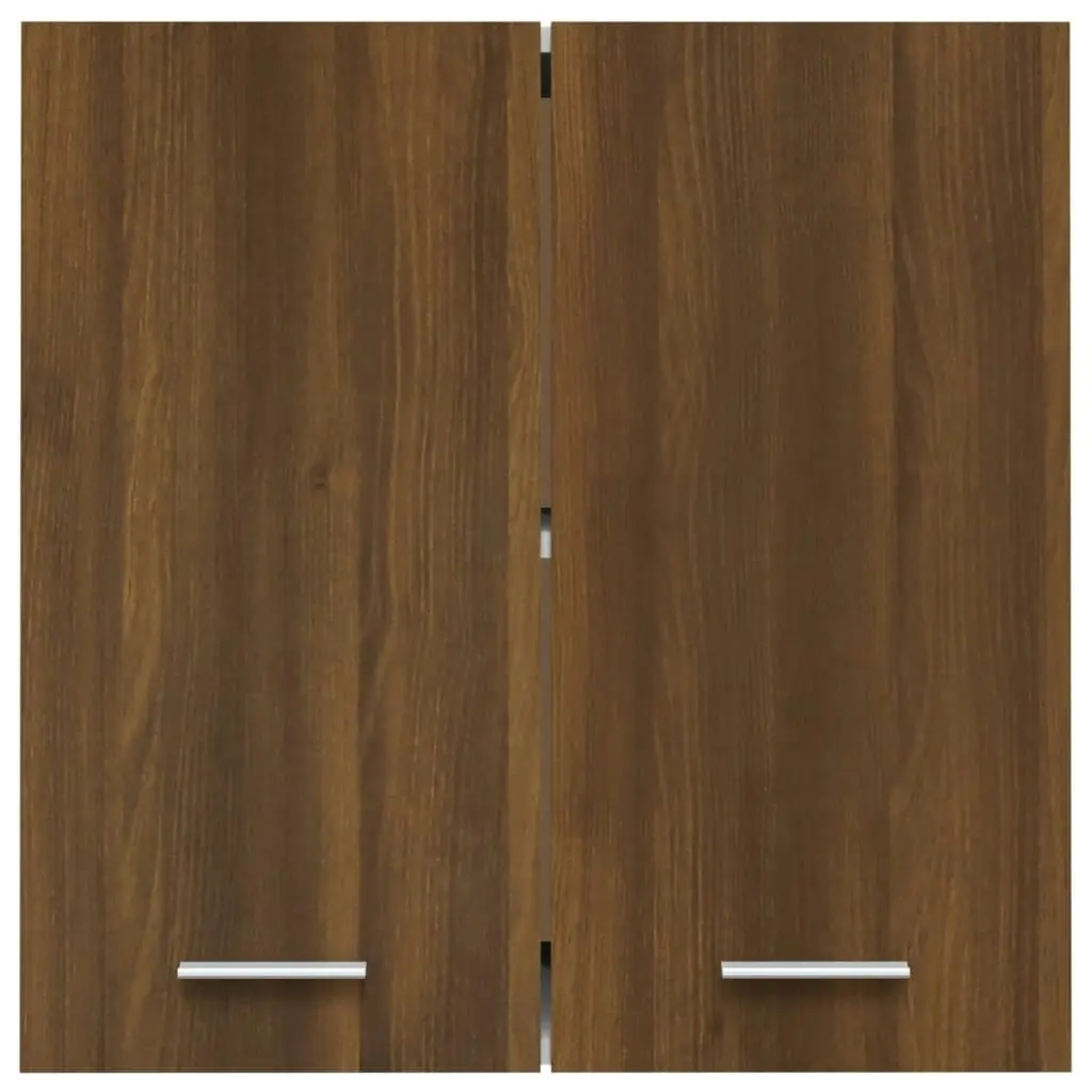 Hanging Cabinet Brown Oak 60x31x60 cm Engineered Wood 815113