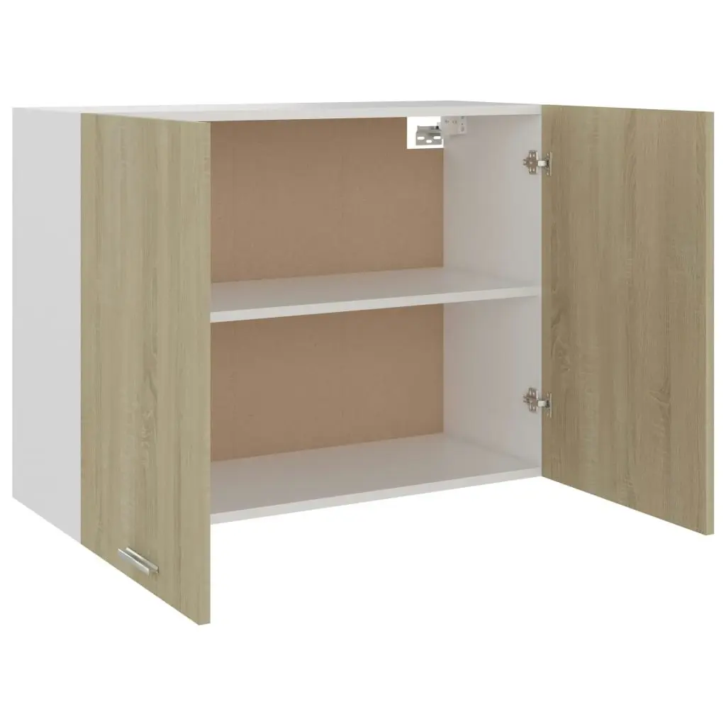 Hanging Cabinet Sonoma Oak 80x31x60 cm Engineered Wood 801279