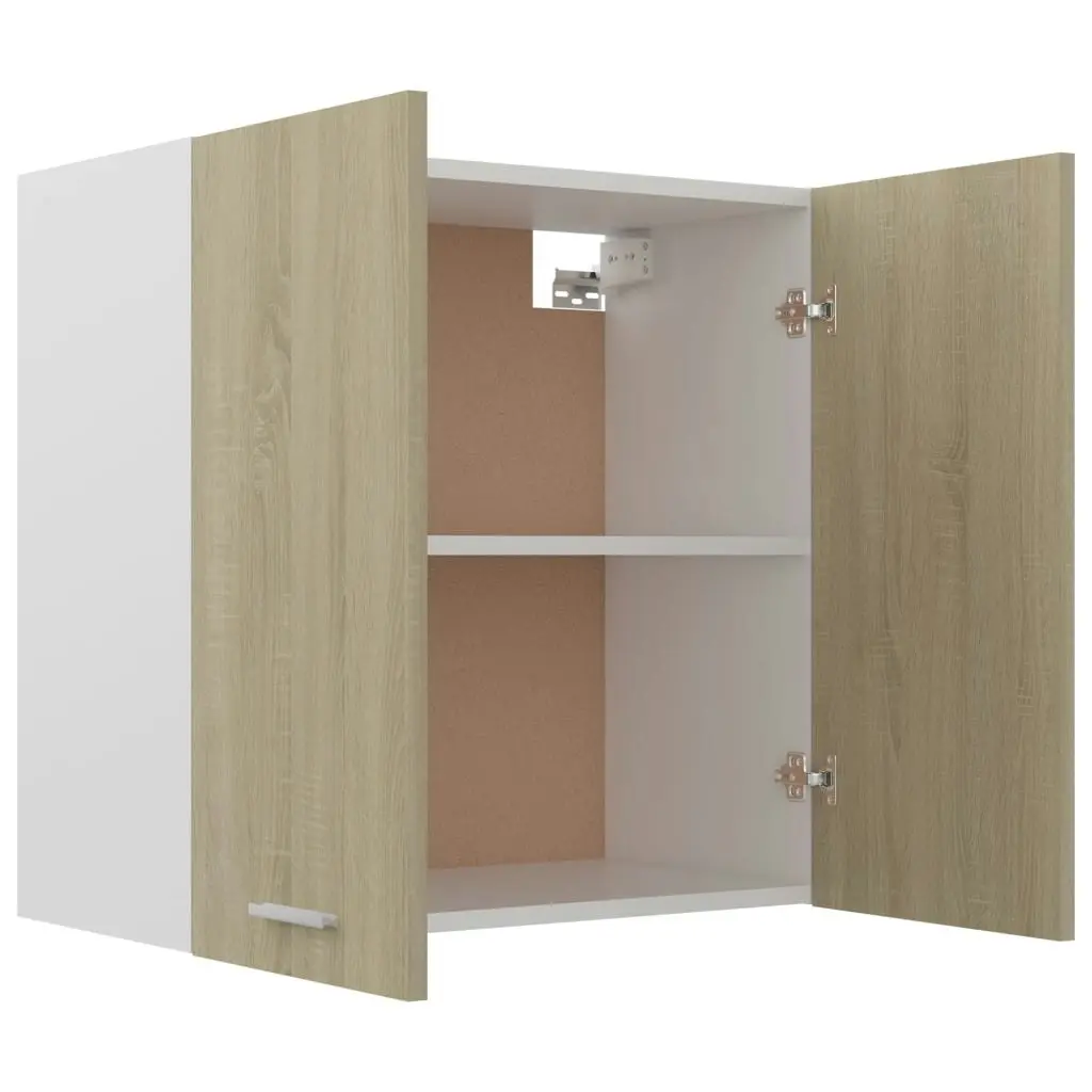 Hanging Cabinet Sonoma Oak 60x31x60 cm Engineered Wood 801271