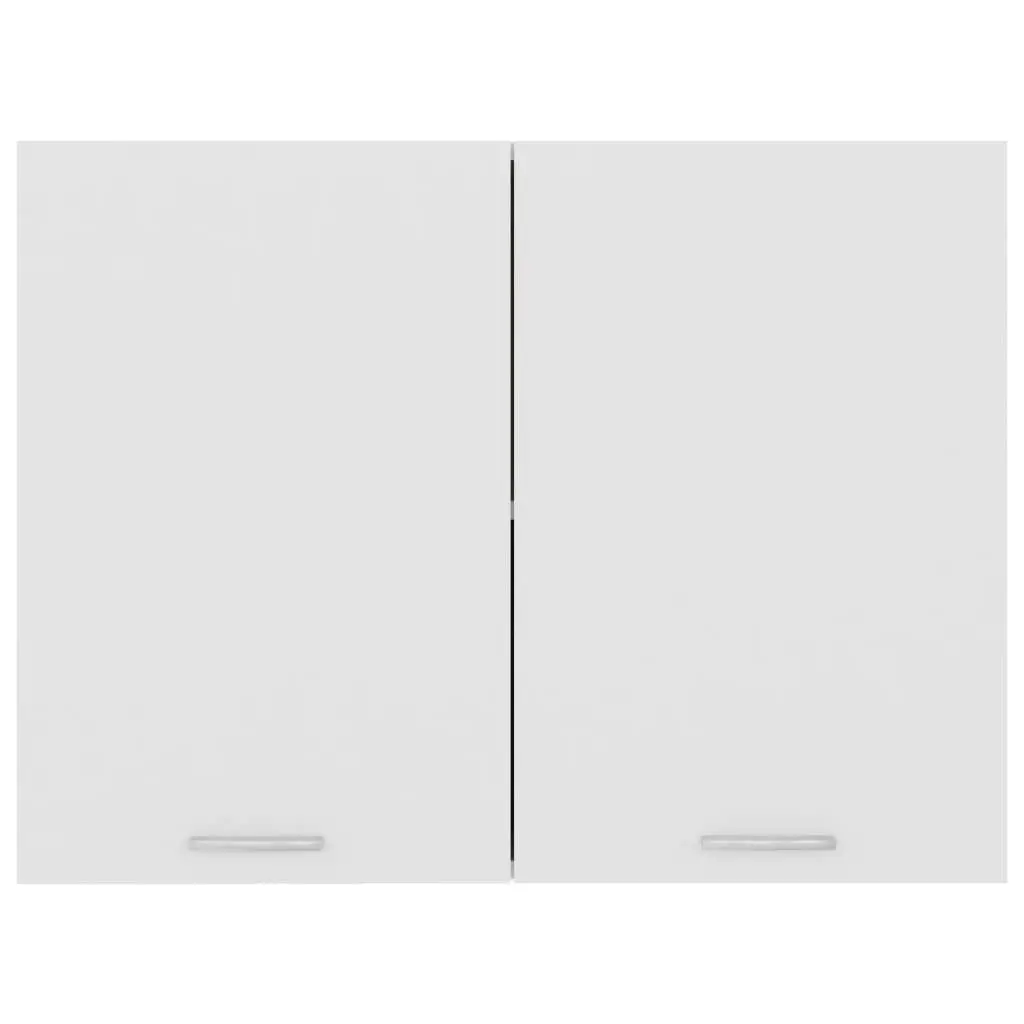 Hanging Cabinet White 80x31x60 cm Engineered Wood 801276