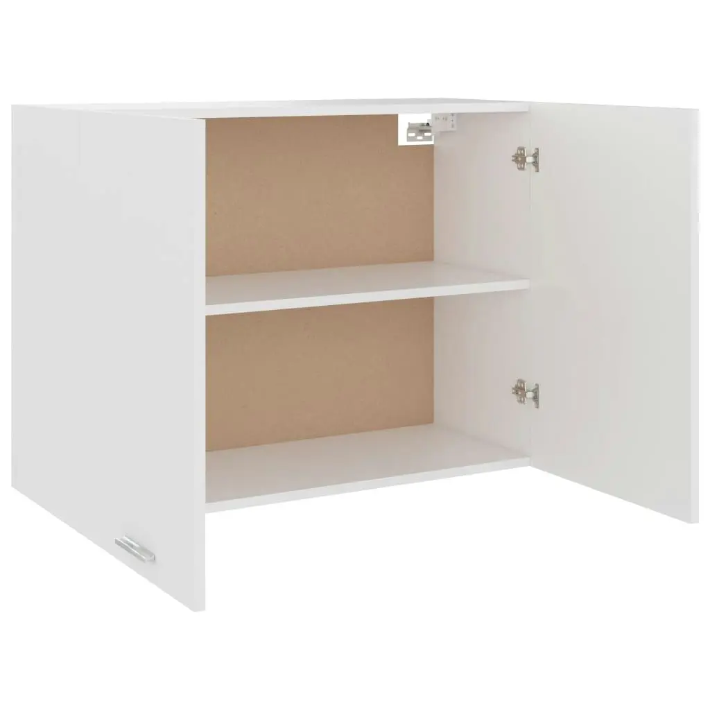 Hanging Cabinet White 80x31x60 cm Engineered Wood 801276