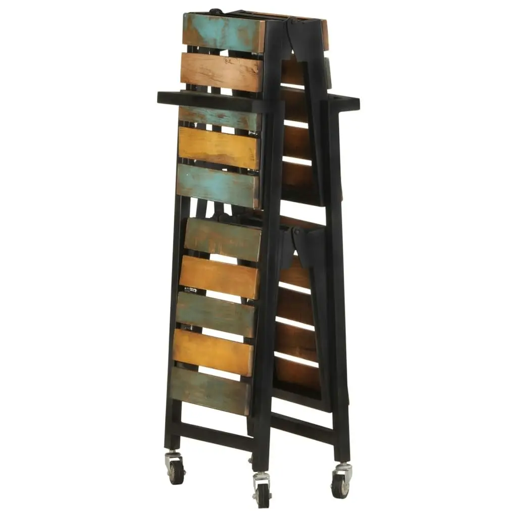 Kitchen Trolley 87x36x81 cm Solid Reclaimed Wood 321711