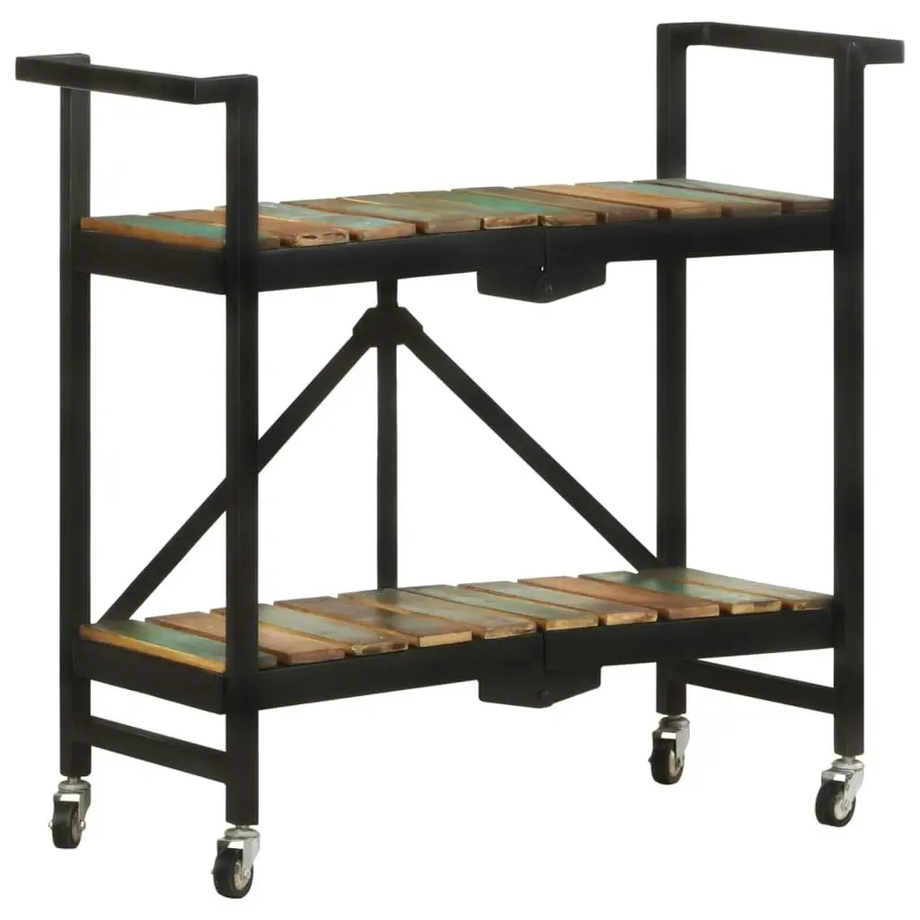 Kitchen Trolley 87x36x81 cm Solid Reclaimed Wood 321711