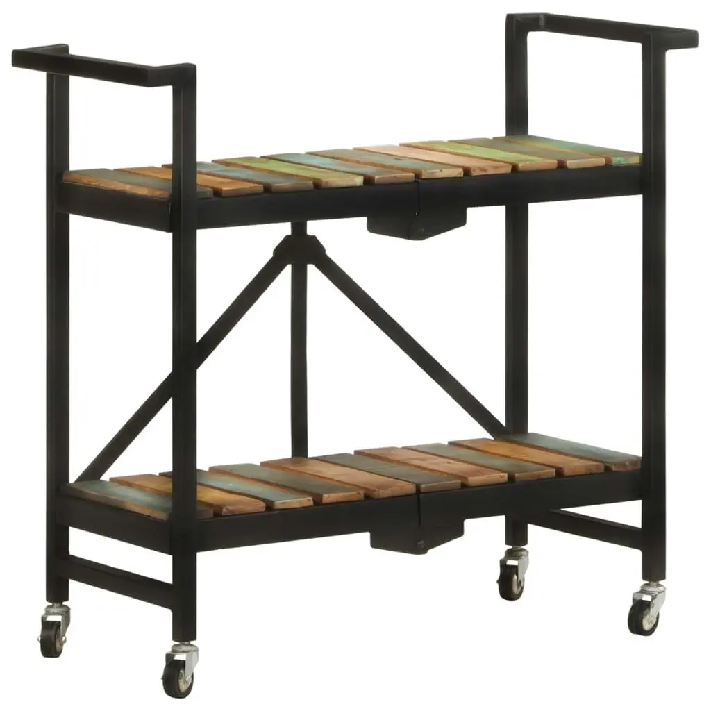 Kitchen Trolley 87x36x81 cm Solid Reclaimed Wood 321711