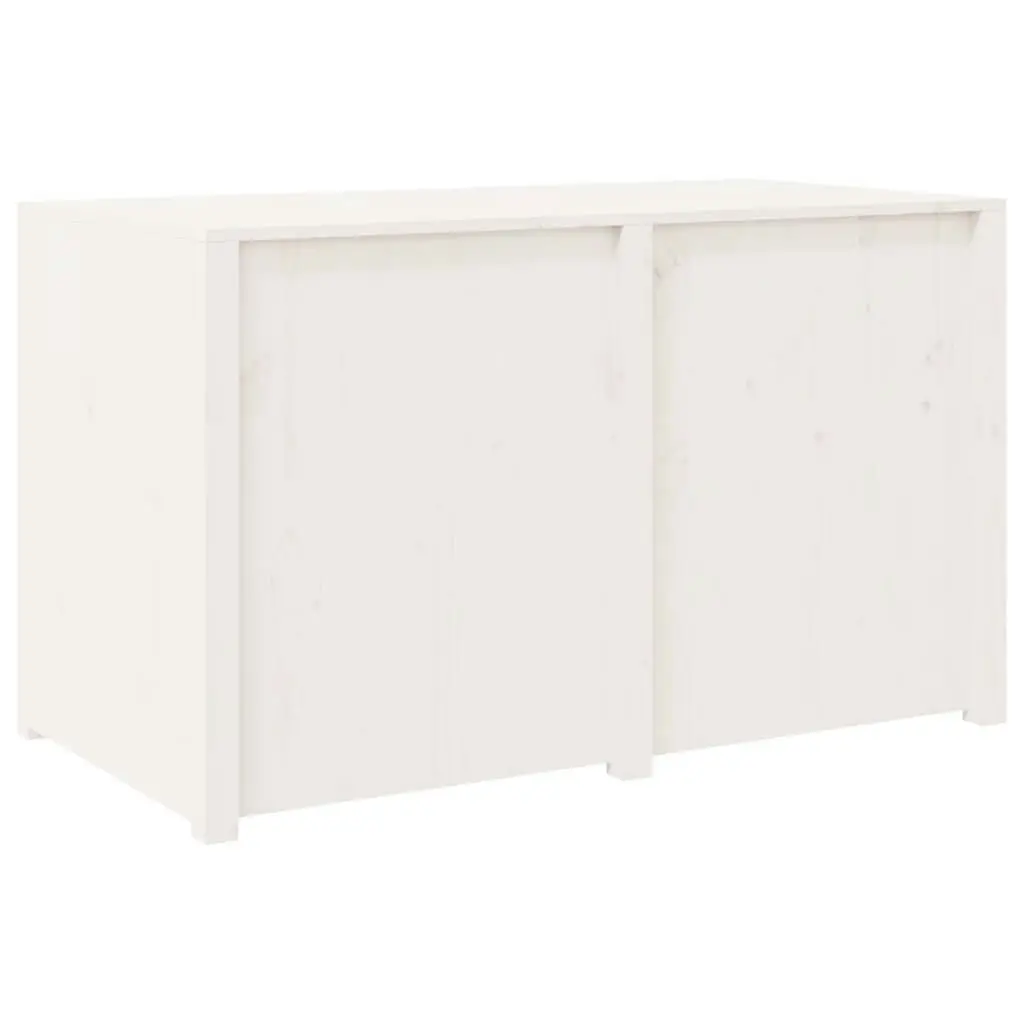 Outdoor Kitchen Cabinet White 106x55x64 cm Solid Wood Pine 832338