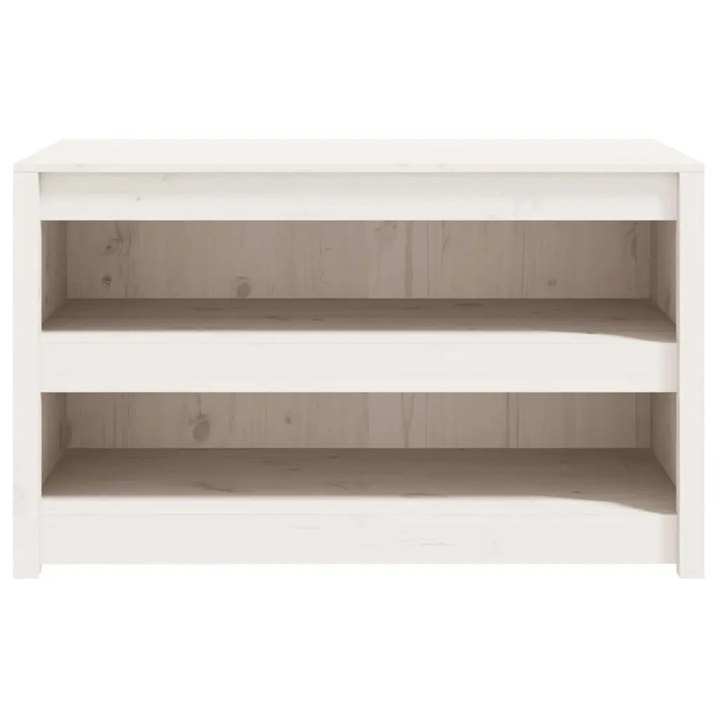 Outdoor Kitchen Cabinet White 106x55x64 cm Solid Wood Pine 832334