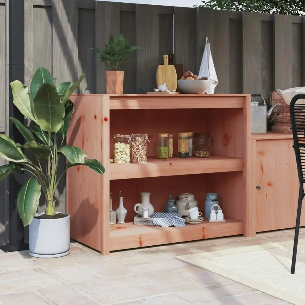 Outdoor Kitchen Cabinet 106x55x92 cm Solid Wood Douglas 832348