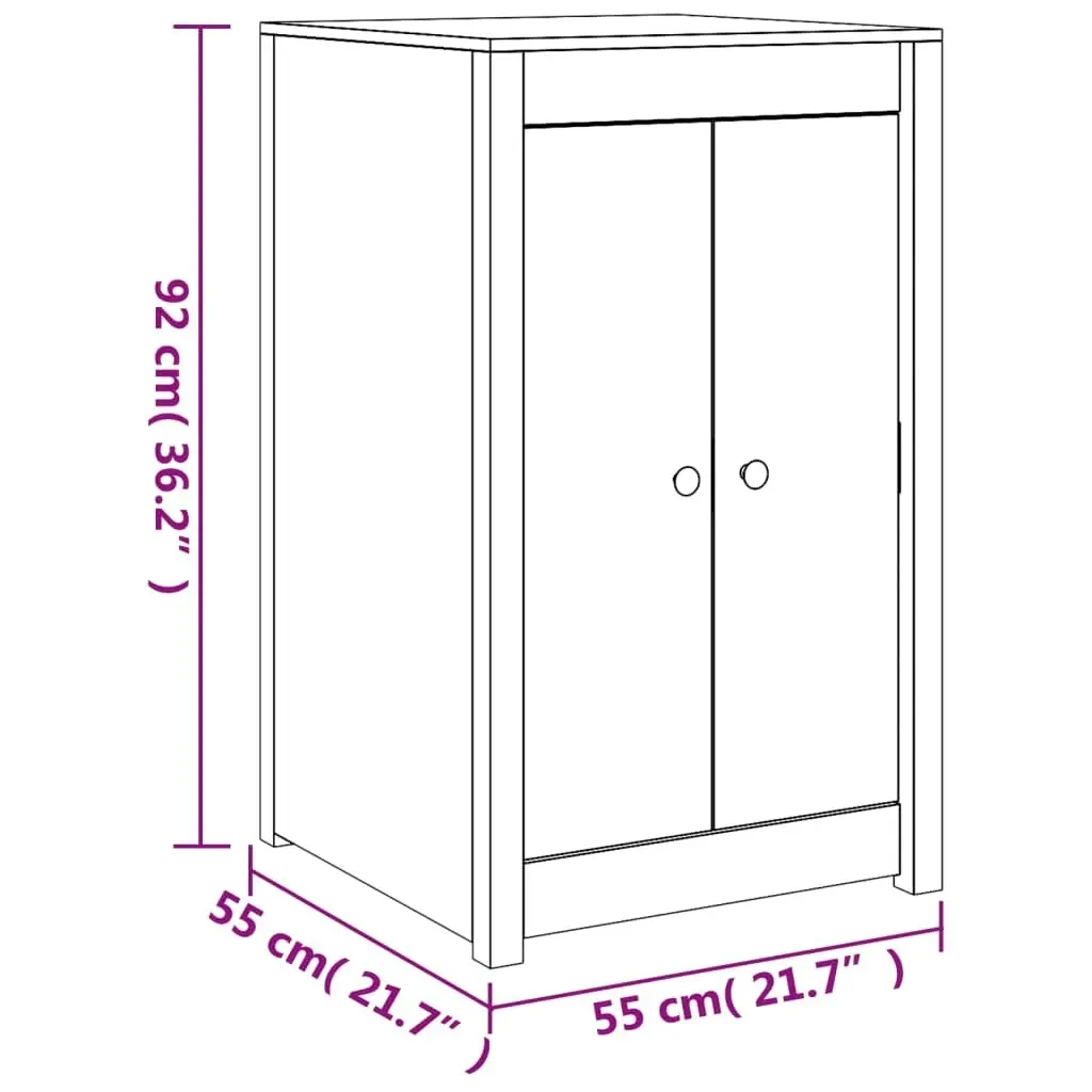 Outdoor Kitchen Cabinet Solid Wood Douglas 3196154