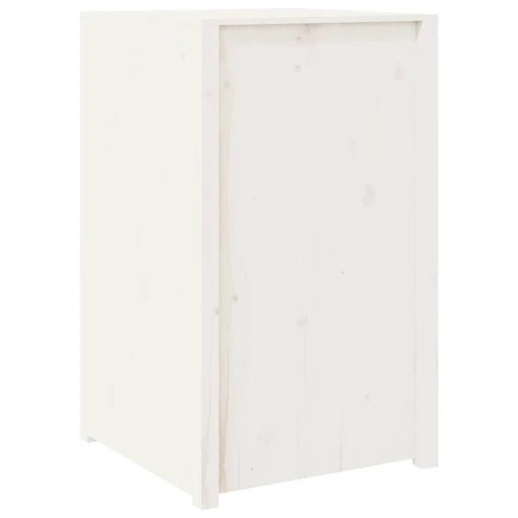 Outdoor Kitchen Cabinet White 55x55x92 cm Solid Wood Pine 832342