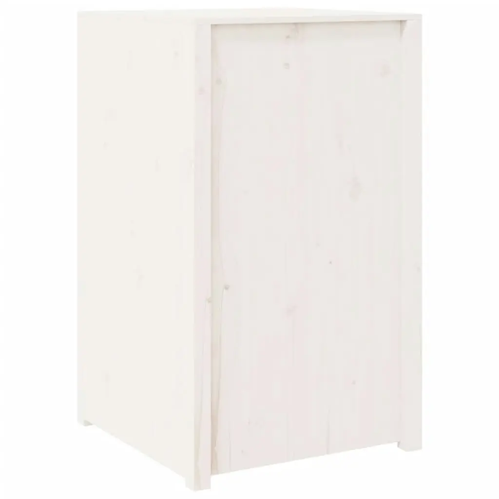 Outdoor Kitchen Cabinet White 55x55x92 cm Solid Wood Pine 832350