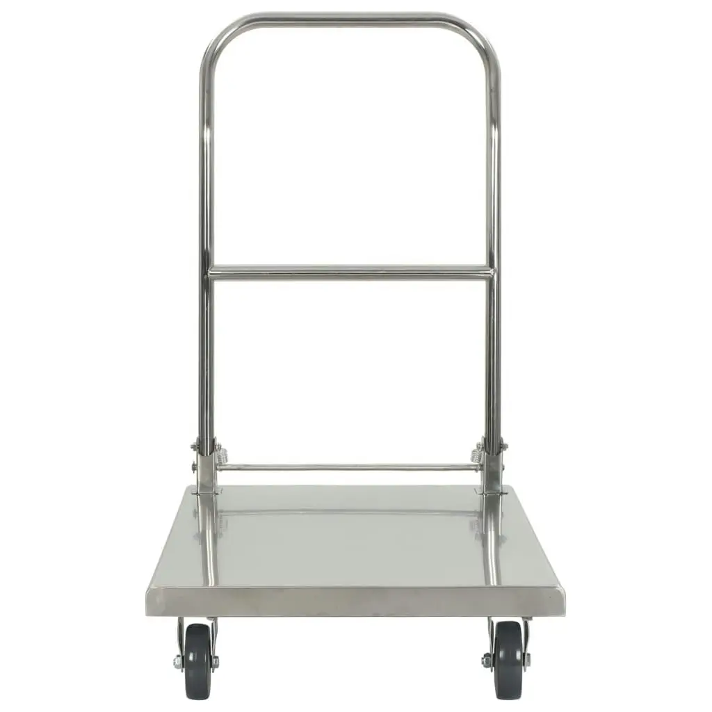 Platform Wagon Silver 82x53x86 cm Stainless Steel 50919