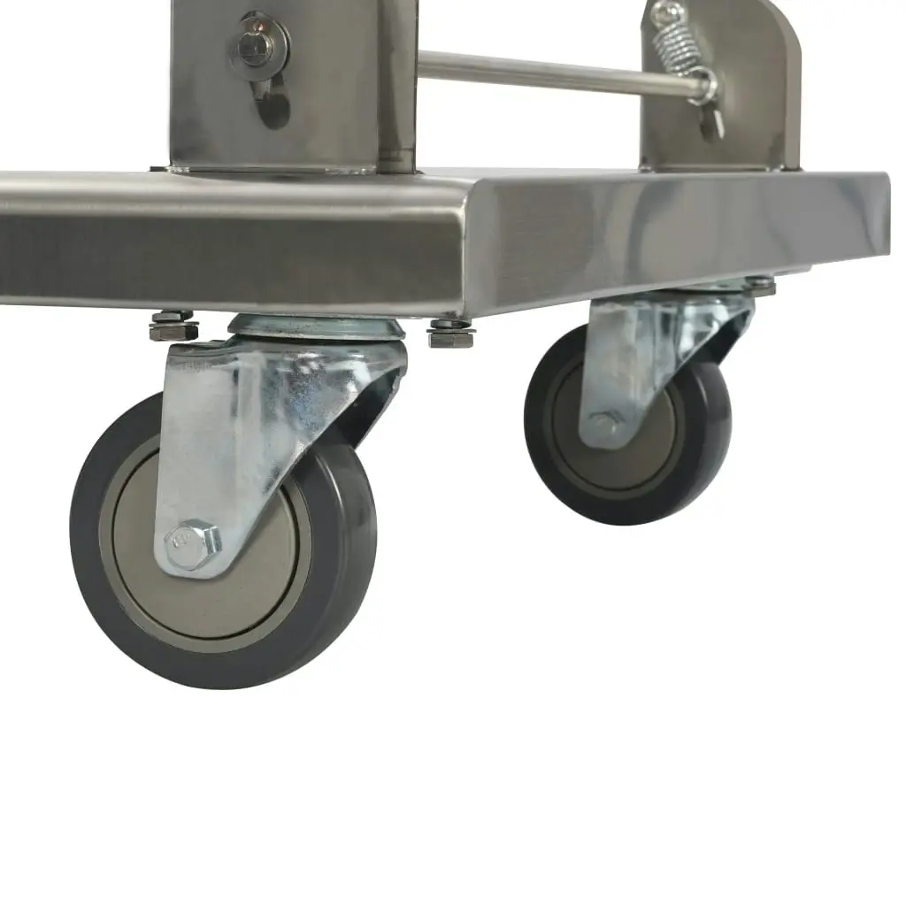 Platform Wagon Silver 82x53x86 cm Stainless Steel 50919