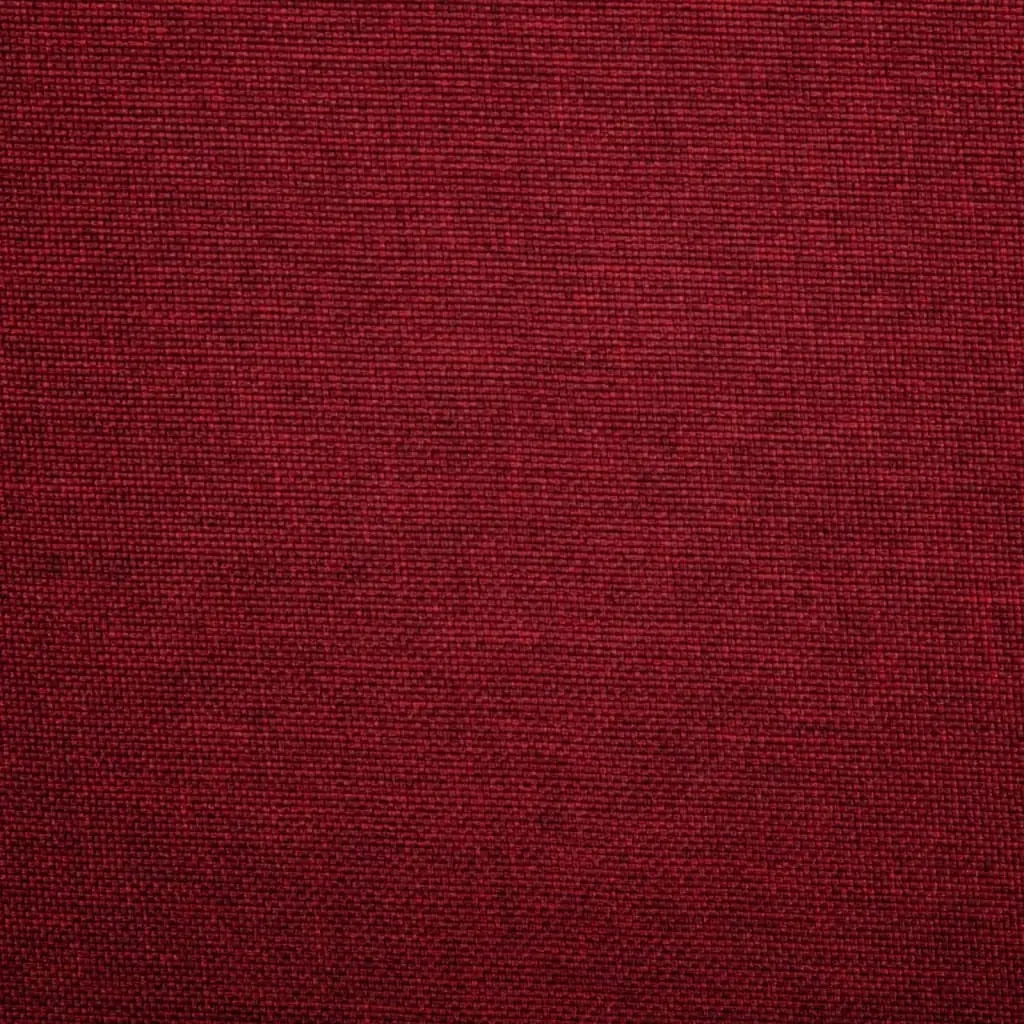 Swivel Dining Chair Wine Red Fabric 323039