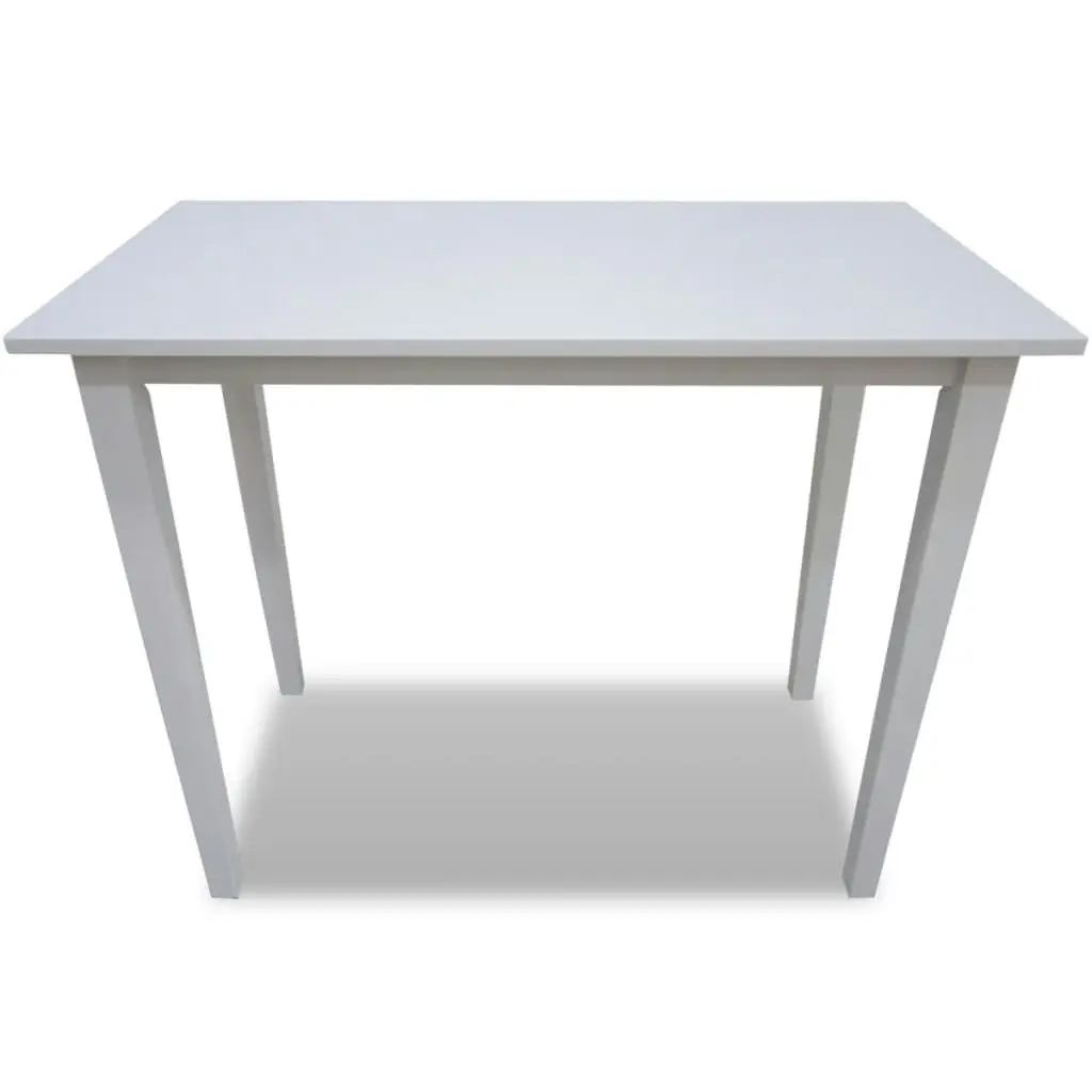 Wooden Bar Table White 241701