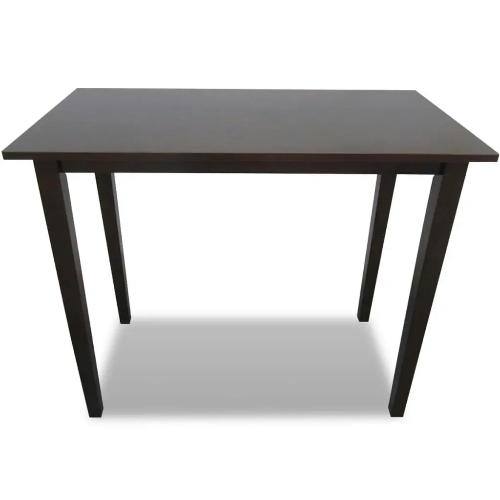 Wooden Bar Table Brown 241703