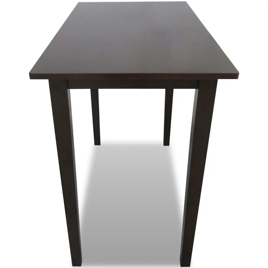 Wooden Bar Table Brown 241703