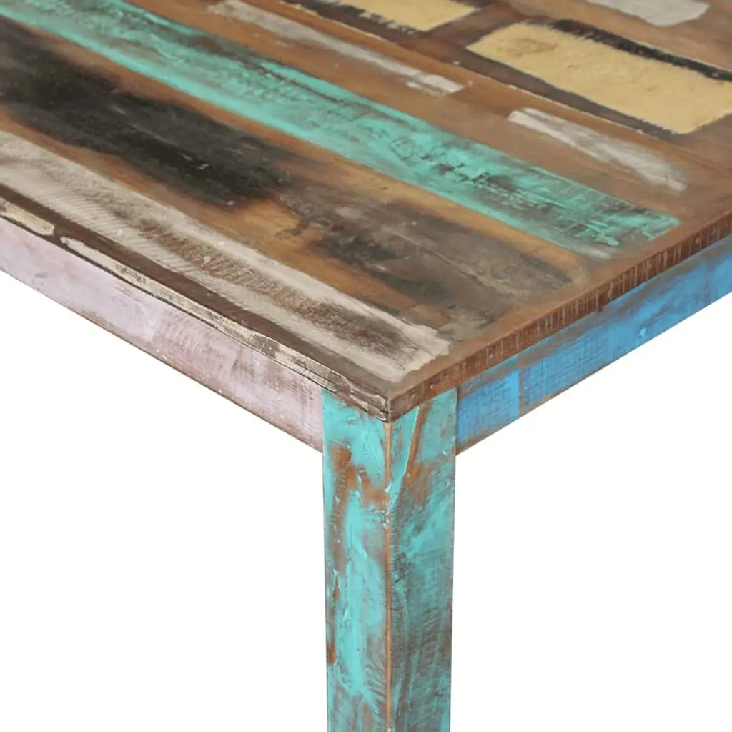 Dining Table Solid Reclaimed Wood 80x82x76 cm 243452