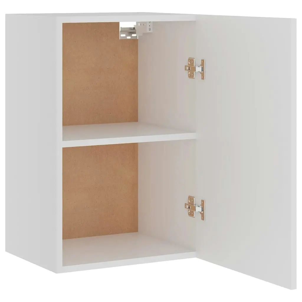 Hanging Cabinet White 39.5x31x60 cm Engineered Wood 801252