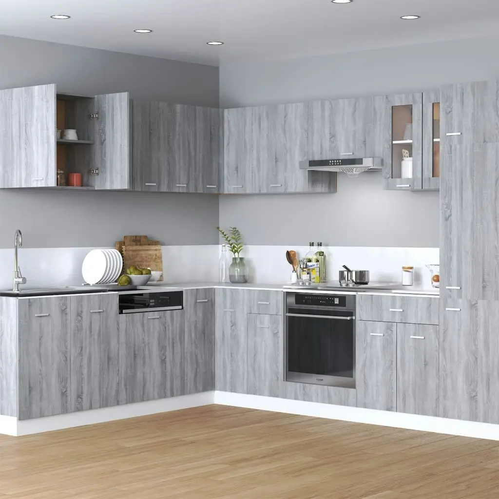 Hanging Cabinet Grey Sonoma 60x31x60 cm Engineered Wood 815112