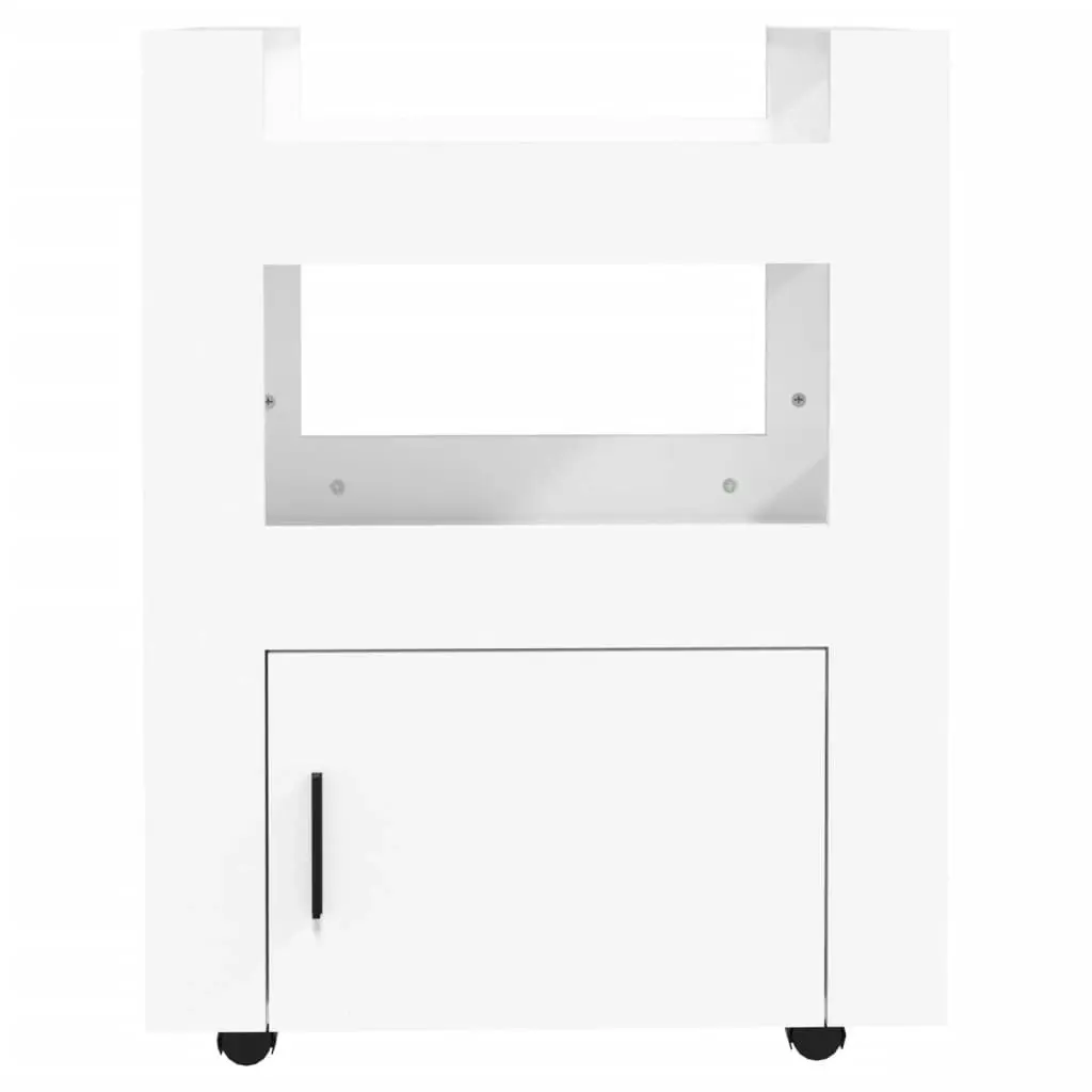 Kitchen Trolley White 60x45x80 cm Engineered Wood 816824