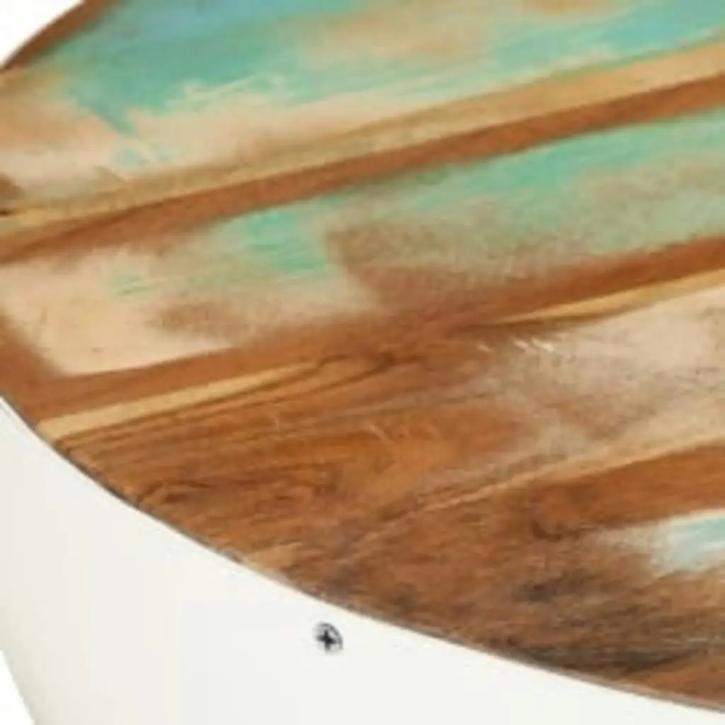 Bowl Shaped Coffee Table Solid Reclaimed Wood 60x60x30 cm 243353