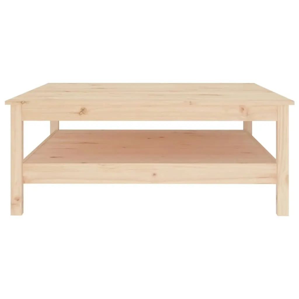 Coffee Table 100x100x40 cm Solid Wood Pine 814294