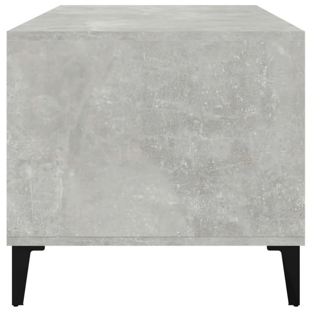 Coffee Table  Concrete Grey 90x49x45 cm Engineered Wood 819624