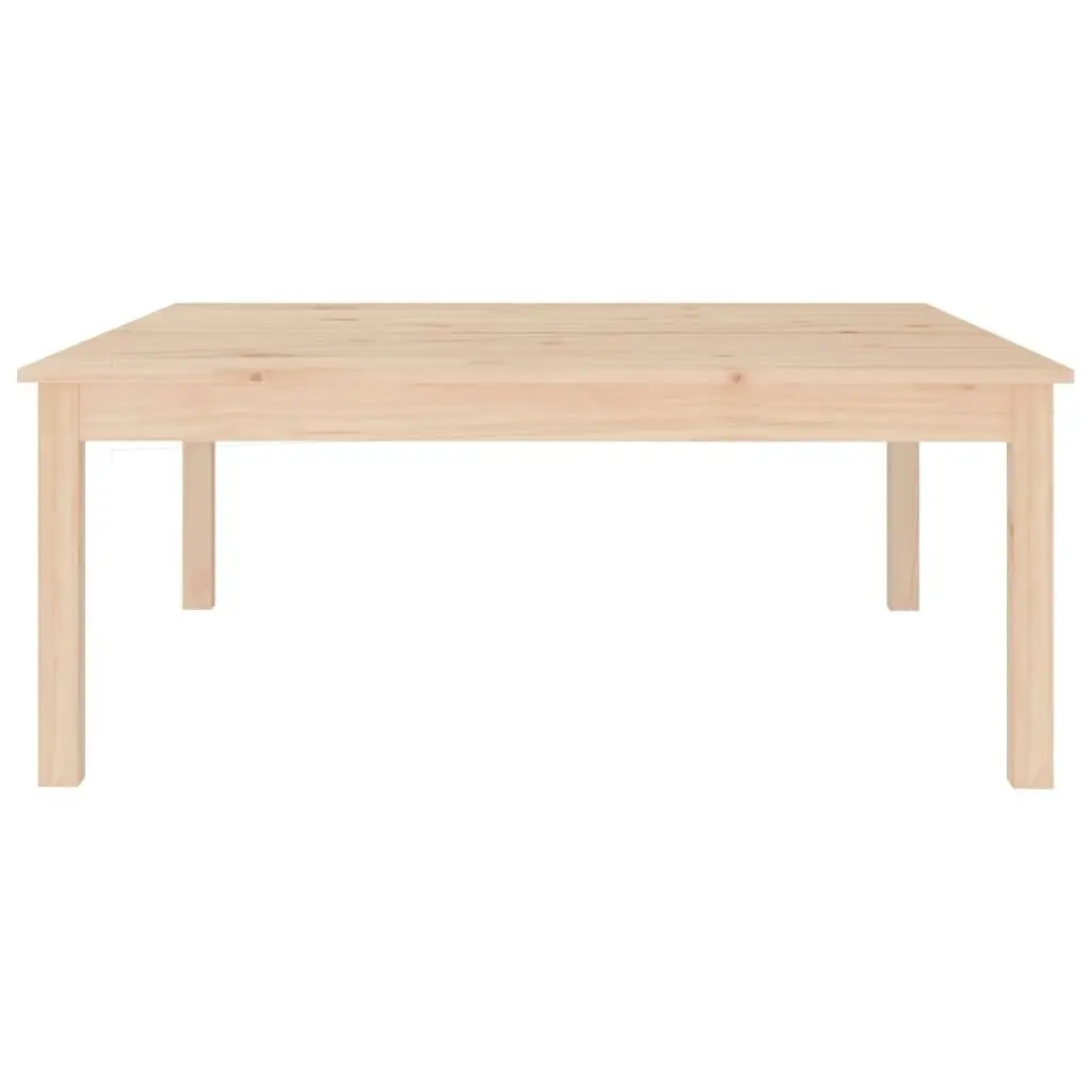 Coffee Table 100x100x40 cm Solid Wood Pine 814289