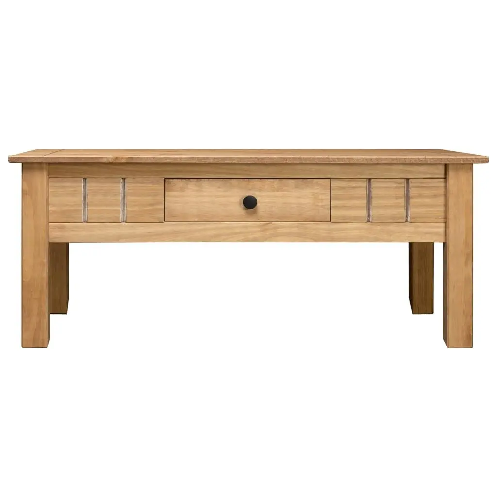 Coffee Table 100x60x45 cm Solid Pine Wood Panama Range 282682