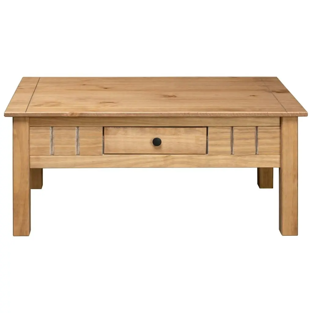 Coffee Table 100x60x45 cm Solid Pine Wood Panama Range 282682