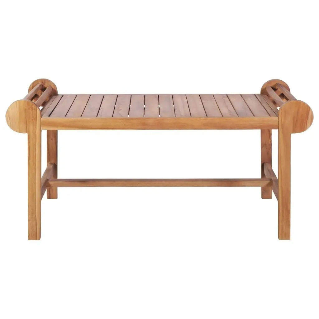 Coffee Table 100x50x45 cm Solid Teak 44734