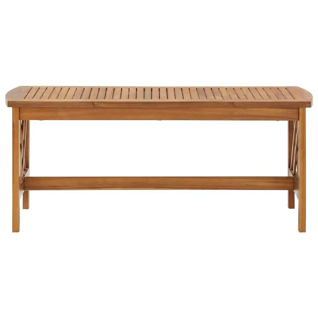 Coffee Table 102x50x43 cm Solid Acacia Wood 310265