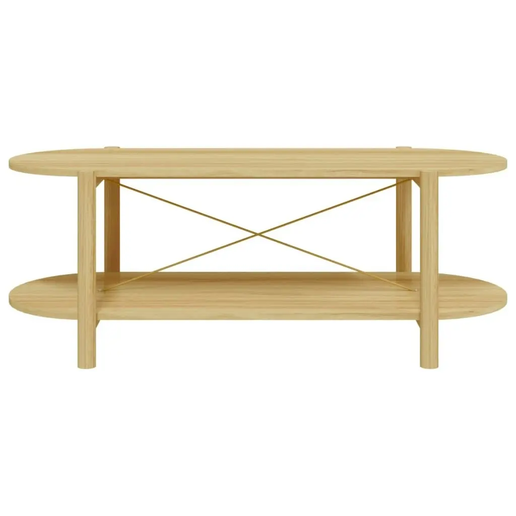 Coffee Table 110x48x40 cm Engineered Wood 345689