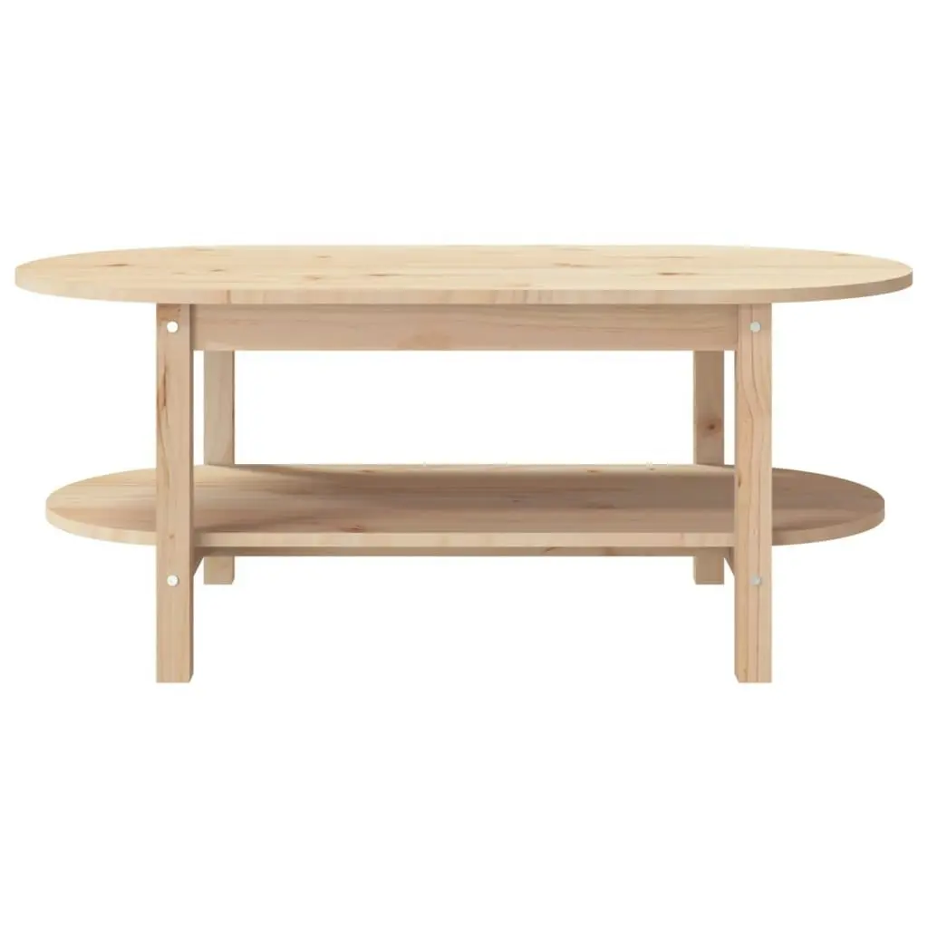 Coffee Table 110x55x45 cm Solid Wood Pine 822287