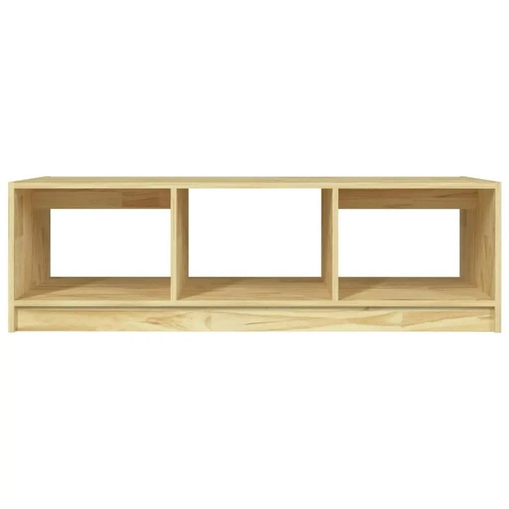 Coffee Table 110x50x34 cm Solid Pinewood 809912