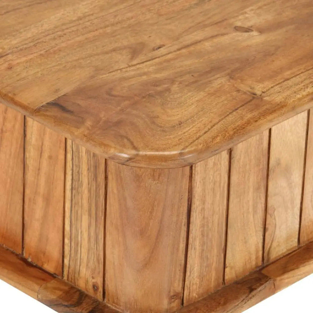 Coffee Table 100x50x40 cm Solid Acacia Wood 289650