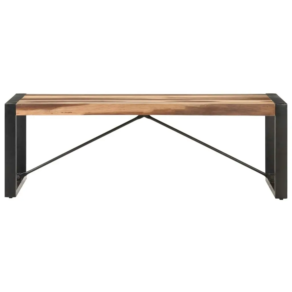 Coffee Table 120x60x40 cm Solid Wood with Sheesham Finish 321537