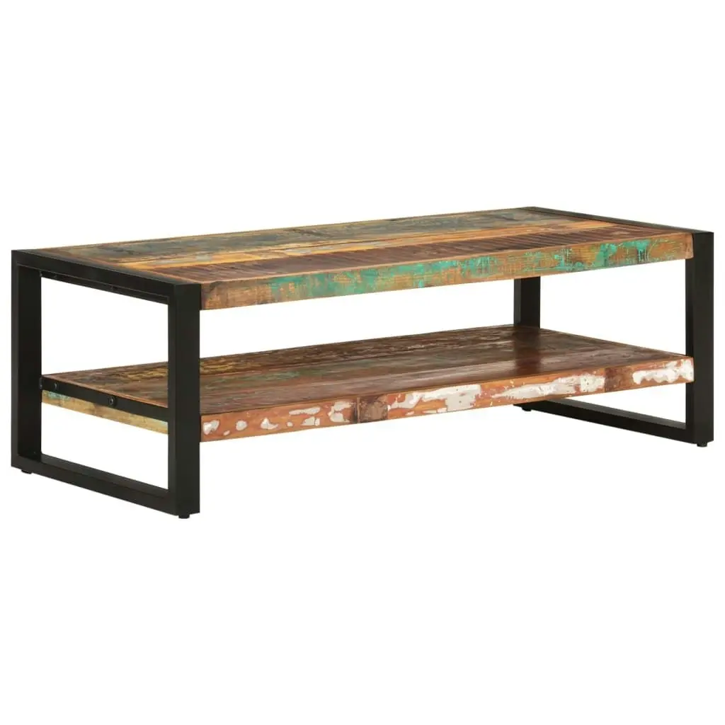 Coffee Table 120x55x40 cm Solid Wood Reclaimed 352308