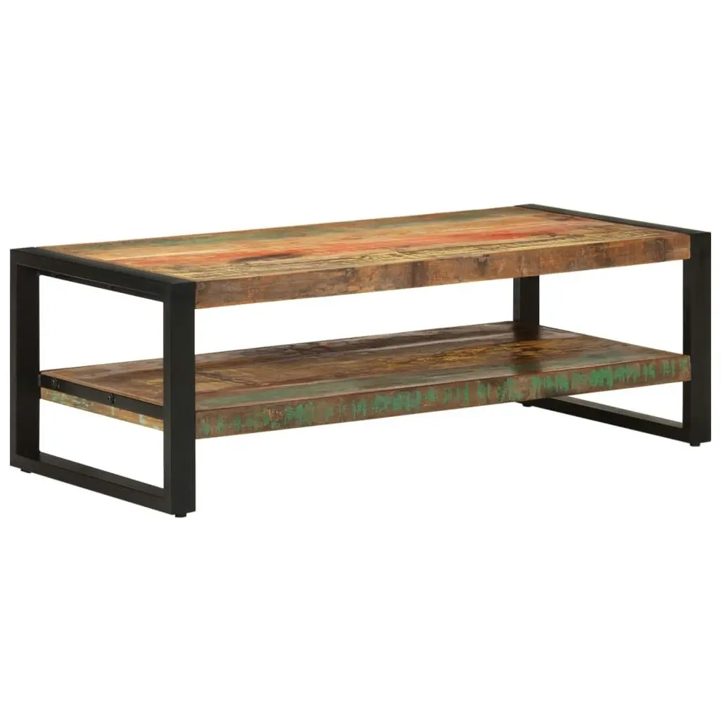 Coffee Table 120x55x40 cm Solid Wood Reclaimed 352308