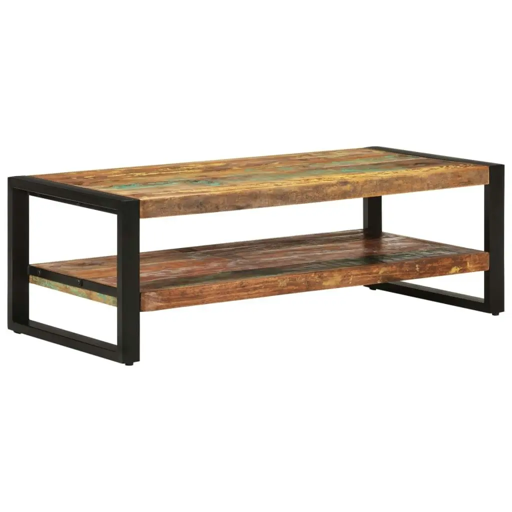 Coffee Table 120x55x40 cm Solid Wood Reclaimed 352308