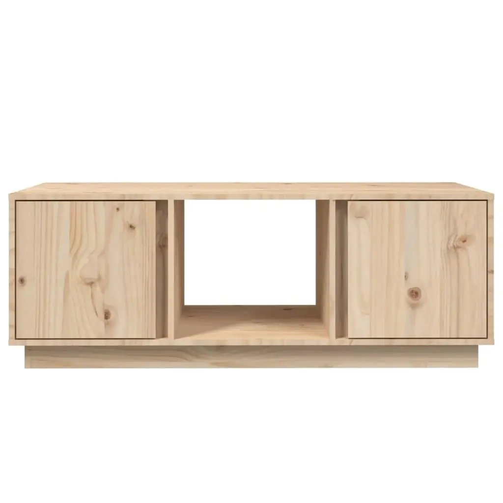 Coffee Table 110x50x40 cm Solid Wood Pine 814424