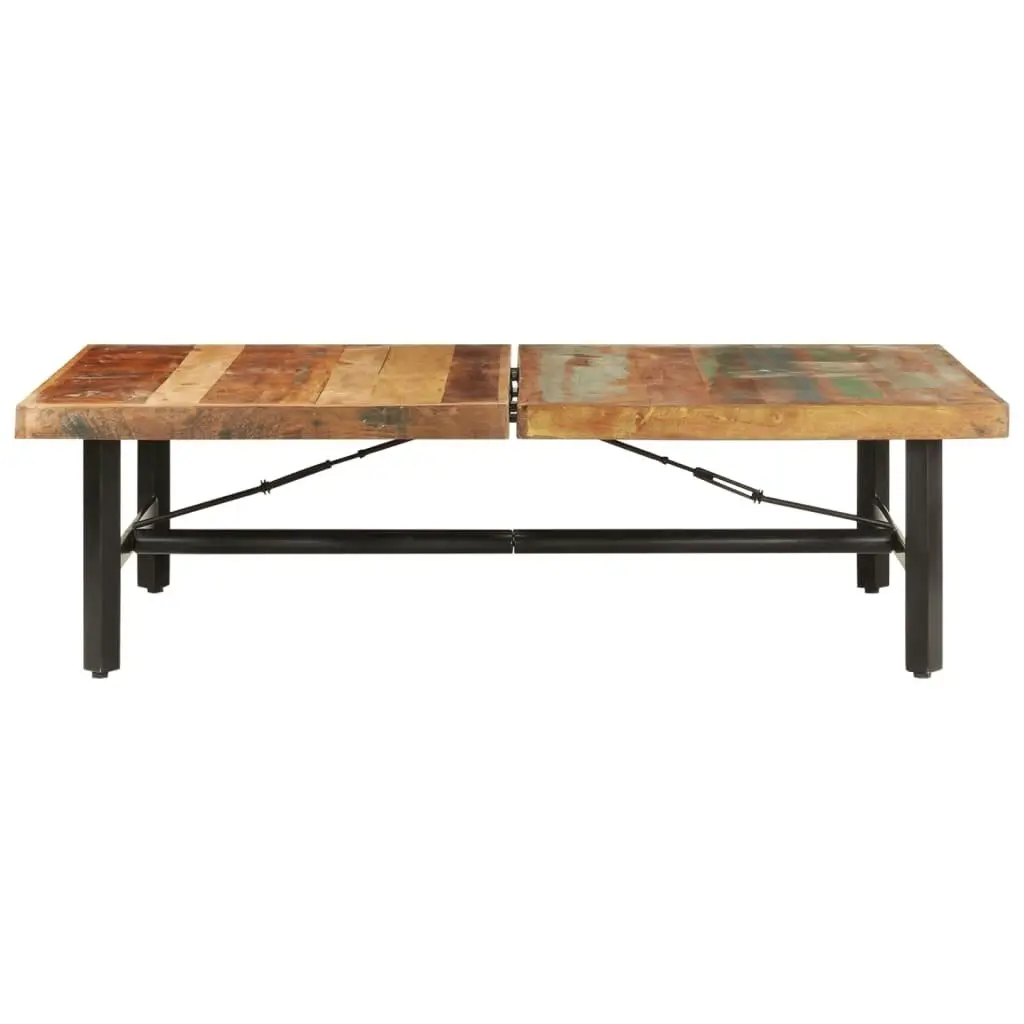 Coffee Table 142x90x42 cm Solid Reclaimed Wood 320654