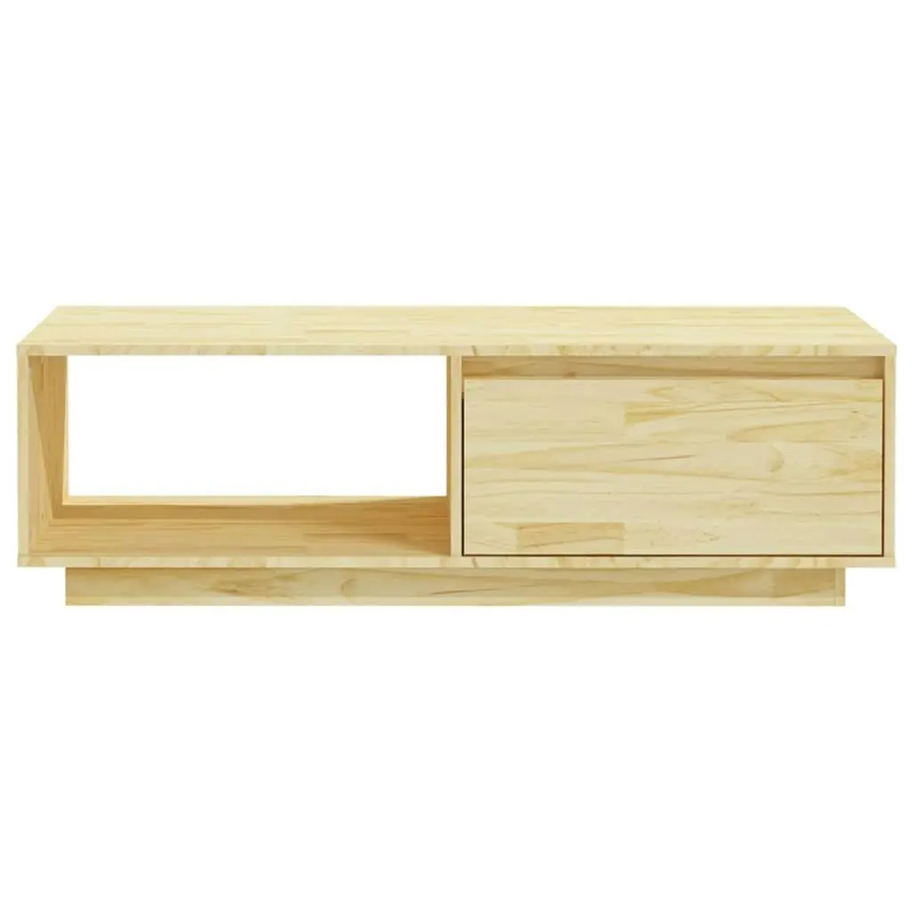 Coffee Table 110x50x33.5 cm Solid Pinewood 809882