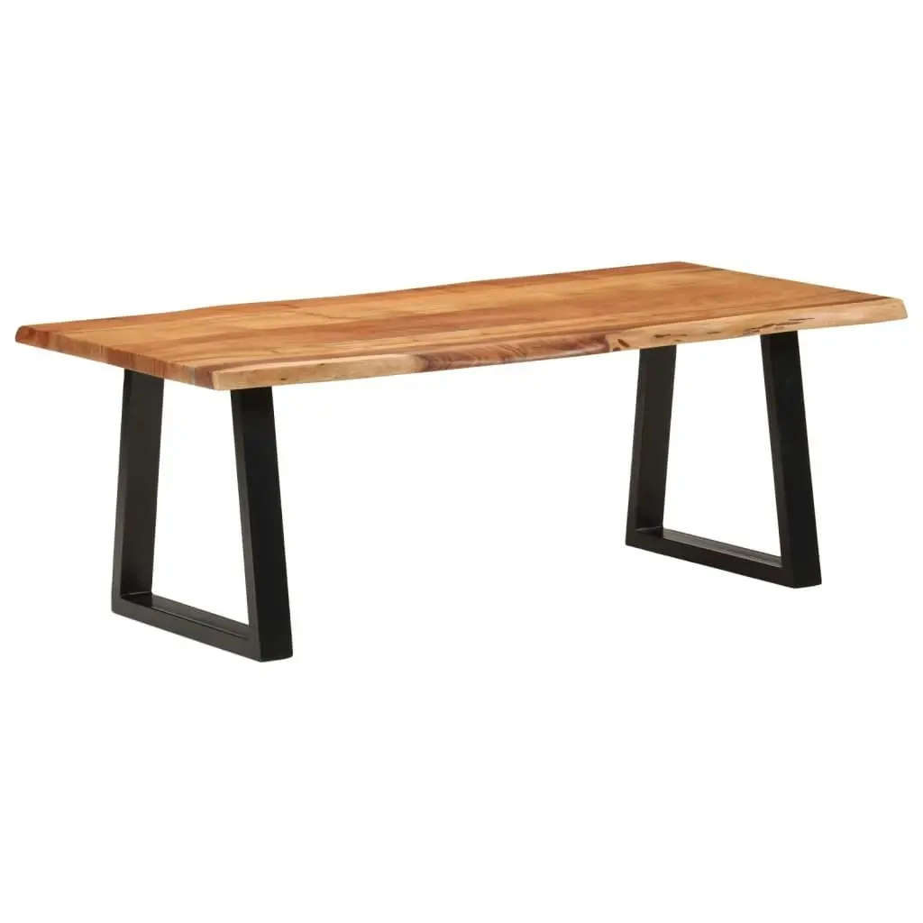 Coffee Table 110x55x40 cm Solid Wood Acacia 374951